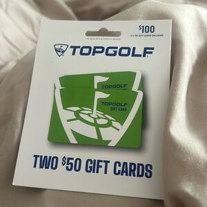 $100 Top Golf Giftcard